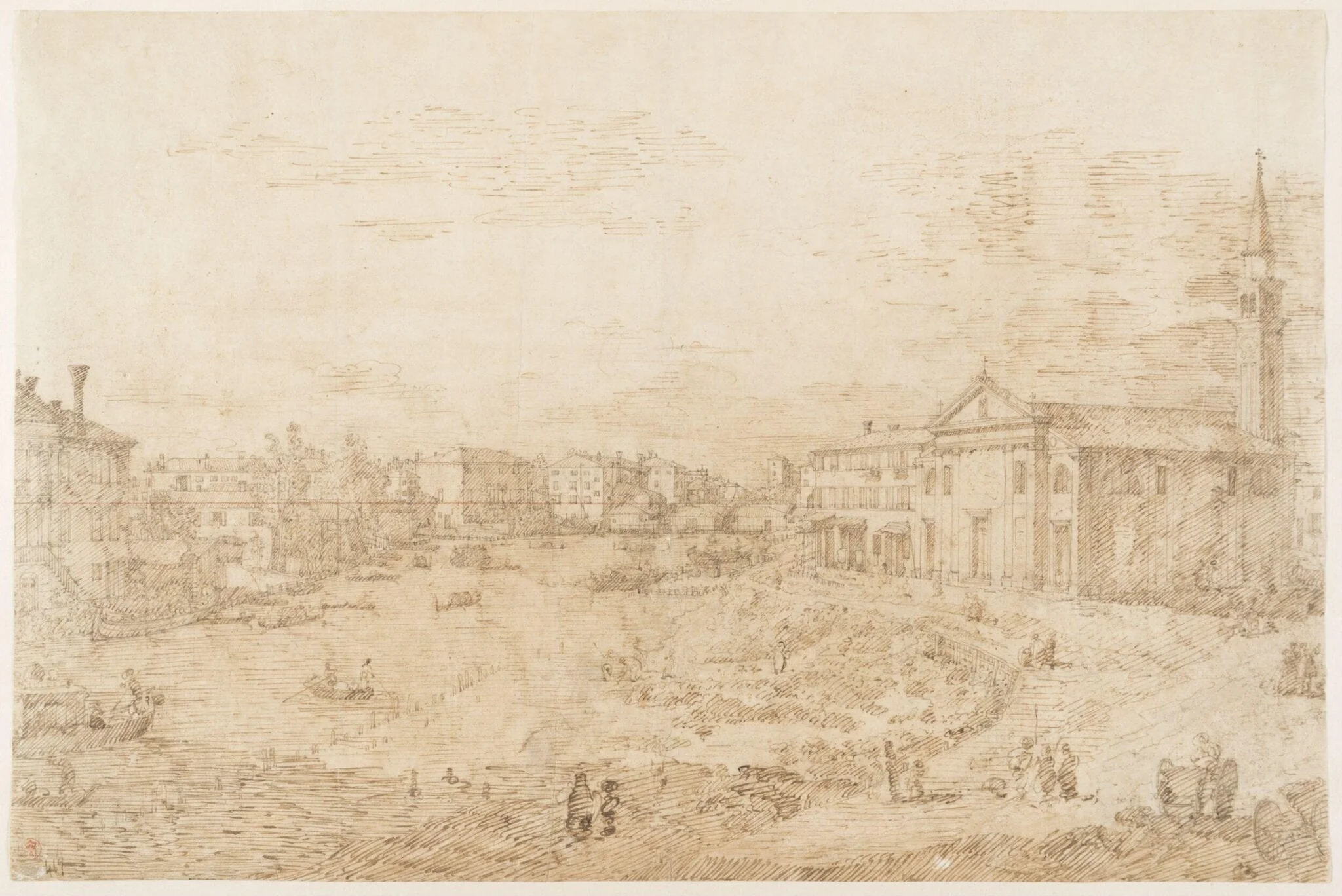 View of Dolo, detail
