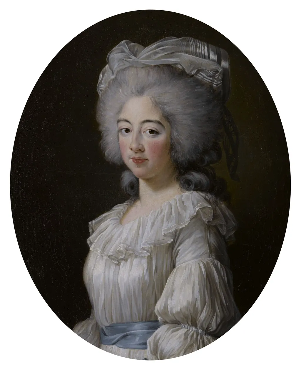 Portrait of Marie Joséphine of Savoy (1753-1810), Countess of Provence, by Élisabeth Louise Vigée Le Brun, oil, 1790