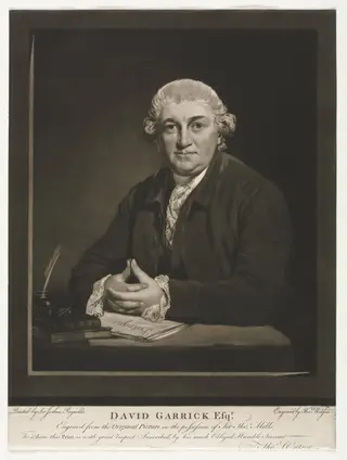 David Garrick, by 1743 (?)-1781) Thomas Watson (British, 1779