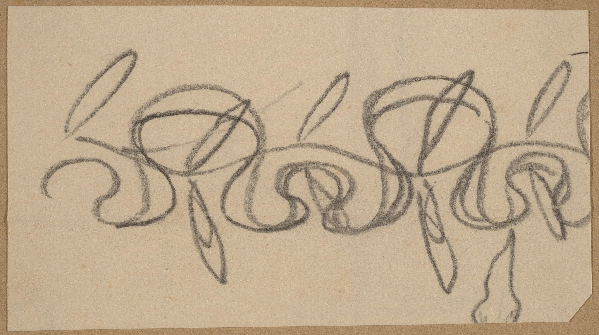 Study for a Border Design, detail