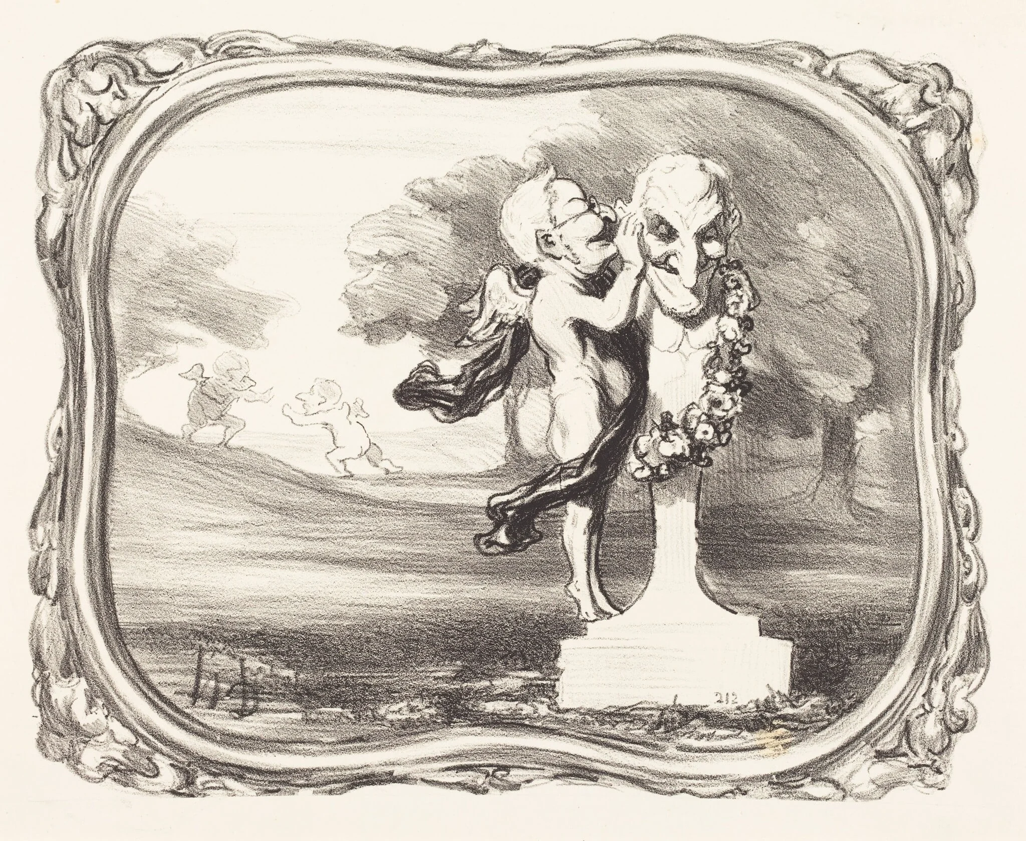 Le Secret confié au dieu faune, detail