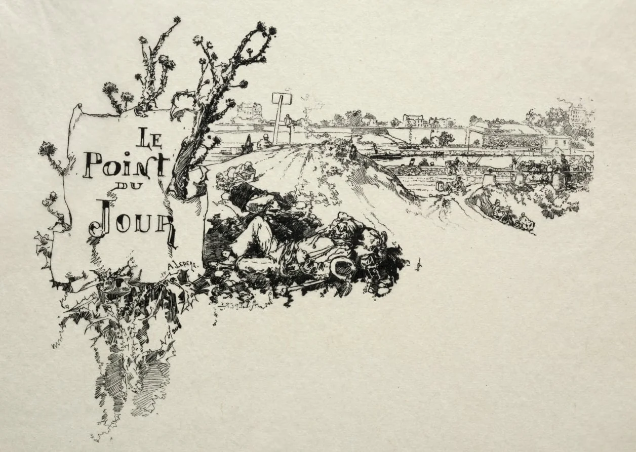 Le Point-du-Jour, detail
