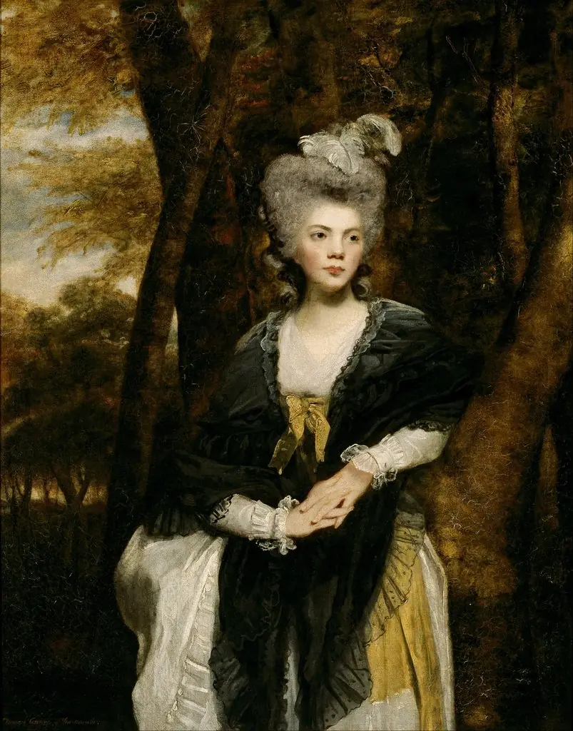 Lady Frances Finch, by Joshua Reynolds, oil, 1791
