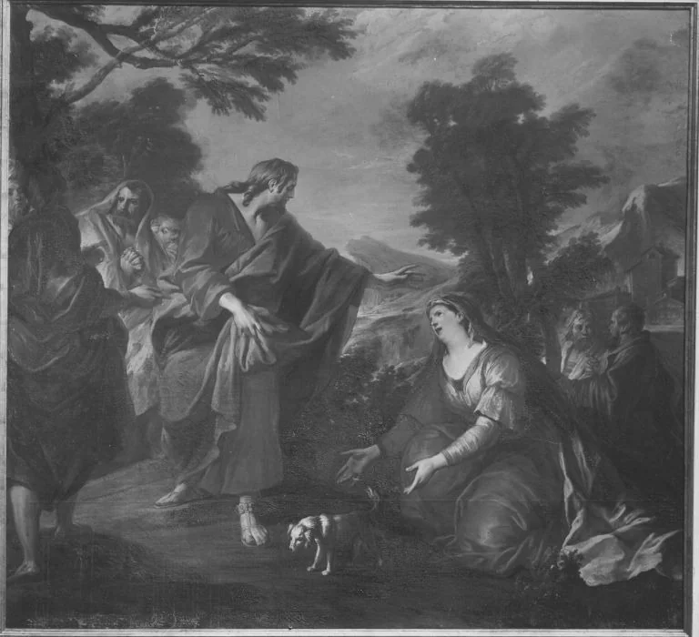 Christus und das kanaanitische Weib, detail