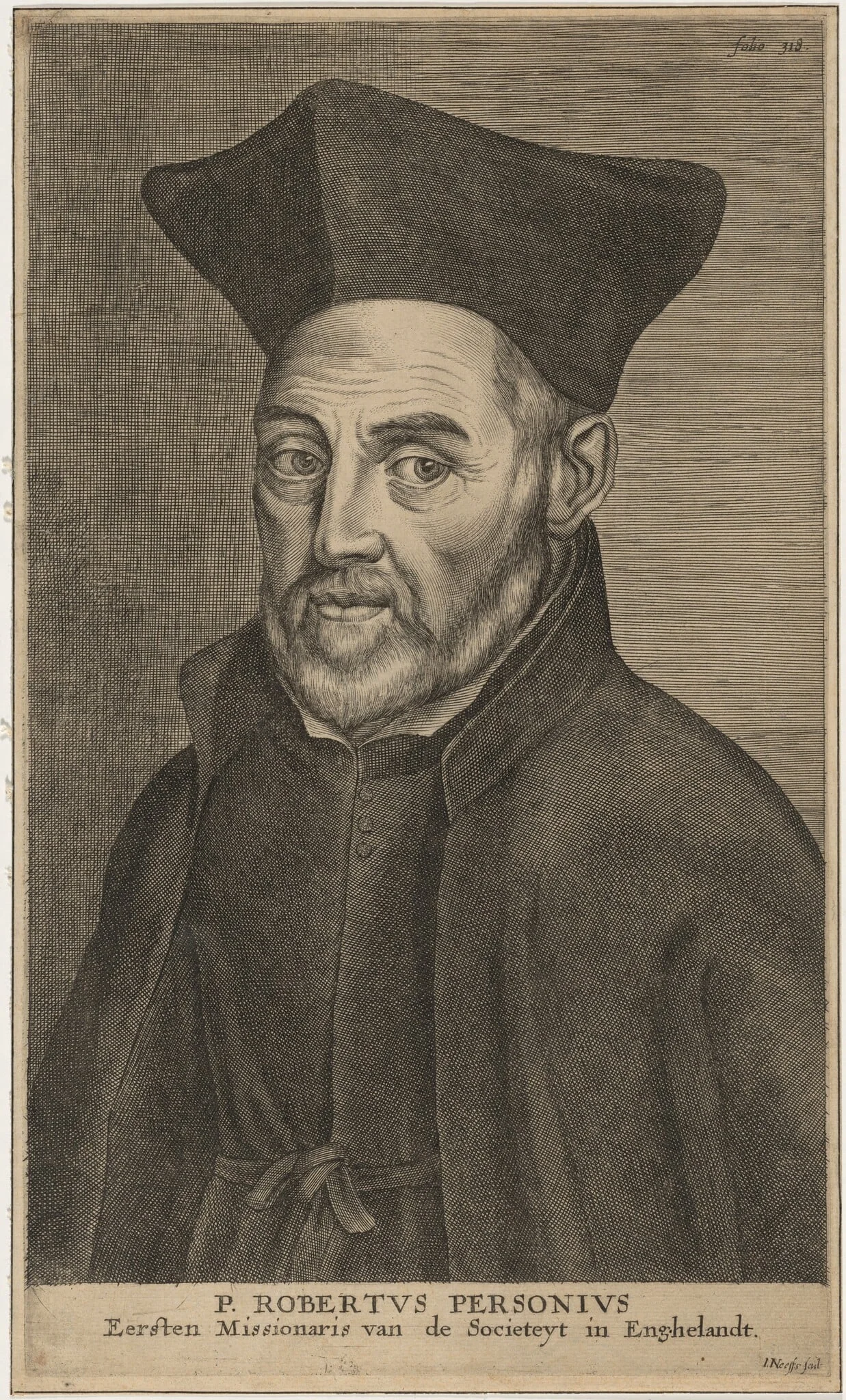 Robert Parsons, Jesuit Missionary, detail