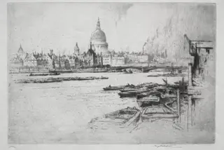 St. Paul's, by Percy Robertson, 1911