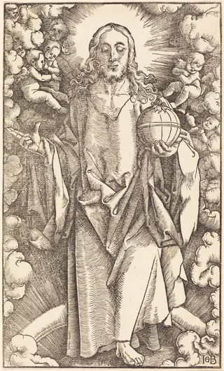Christ, by Hans Baldung Grien, ink, 1519