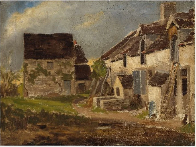 A House and Out-offices, detail