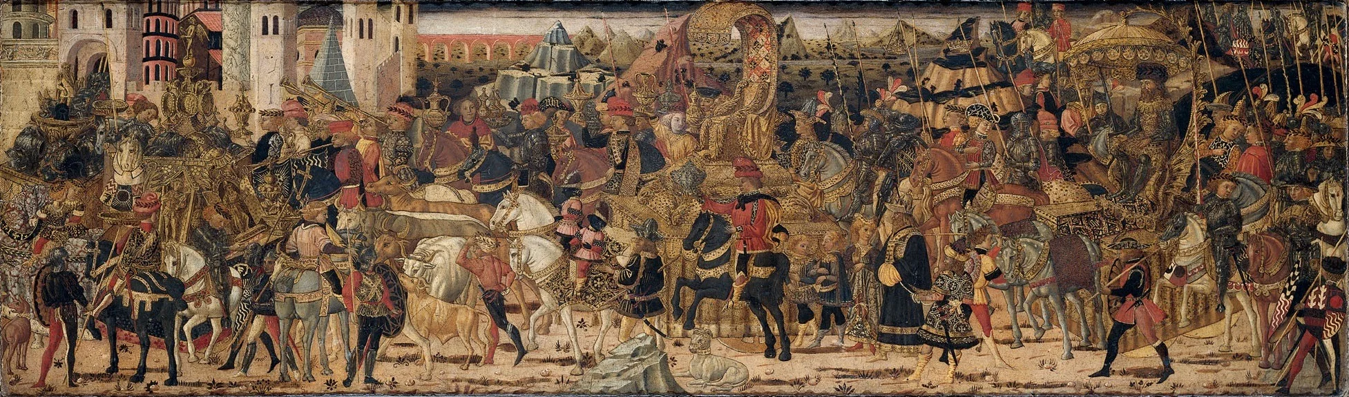 The Triumph of Aemilius Paulus after the Battle of Pydna, detail