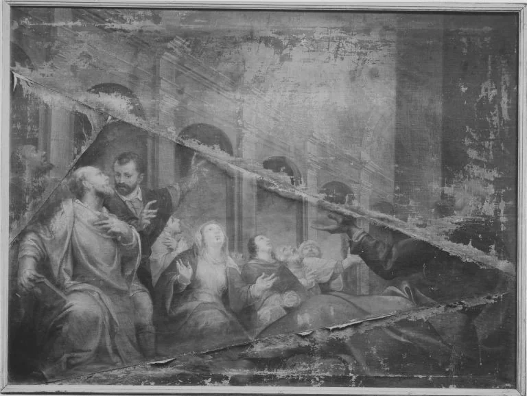 Ausgießung des Heiligen Geistes, detail