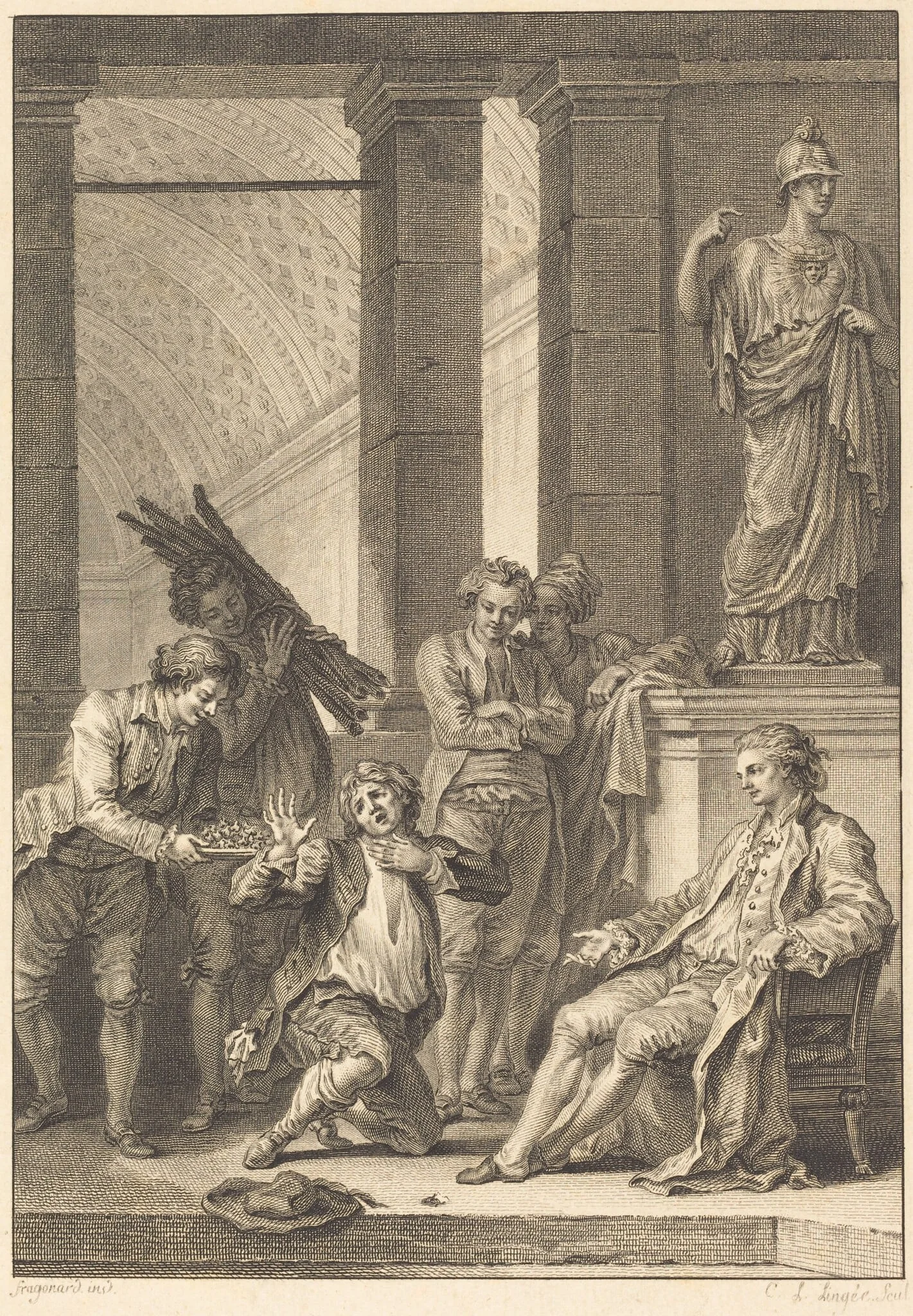 Le paysan, detail