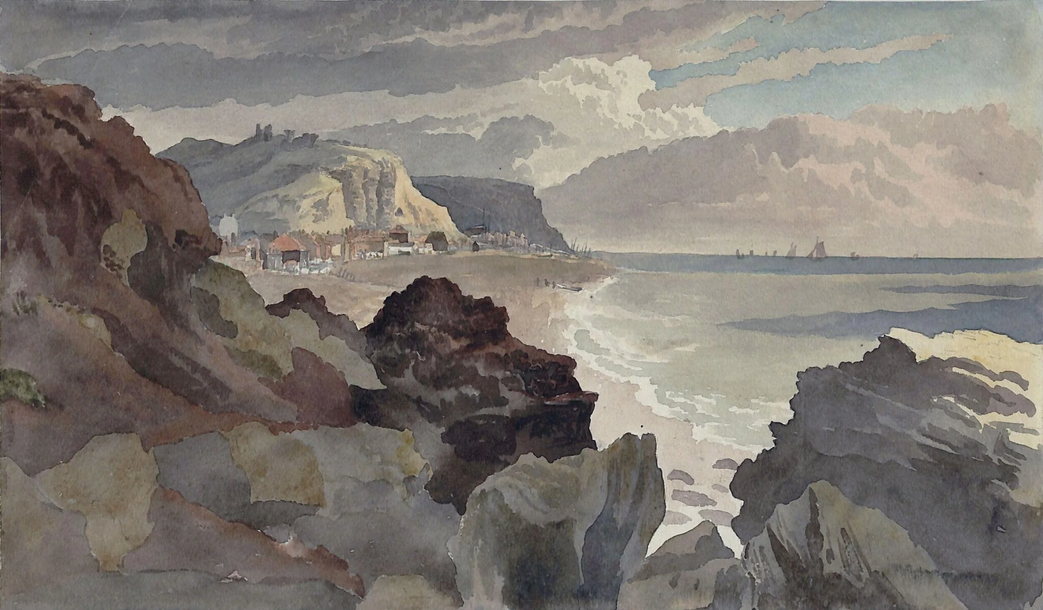 Hastings Beach, detail