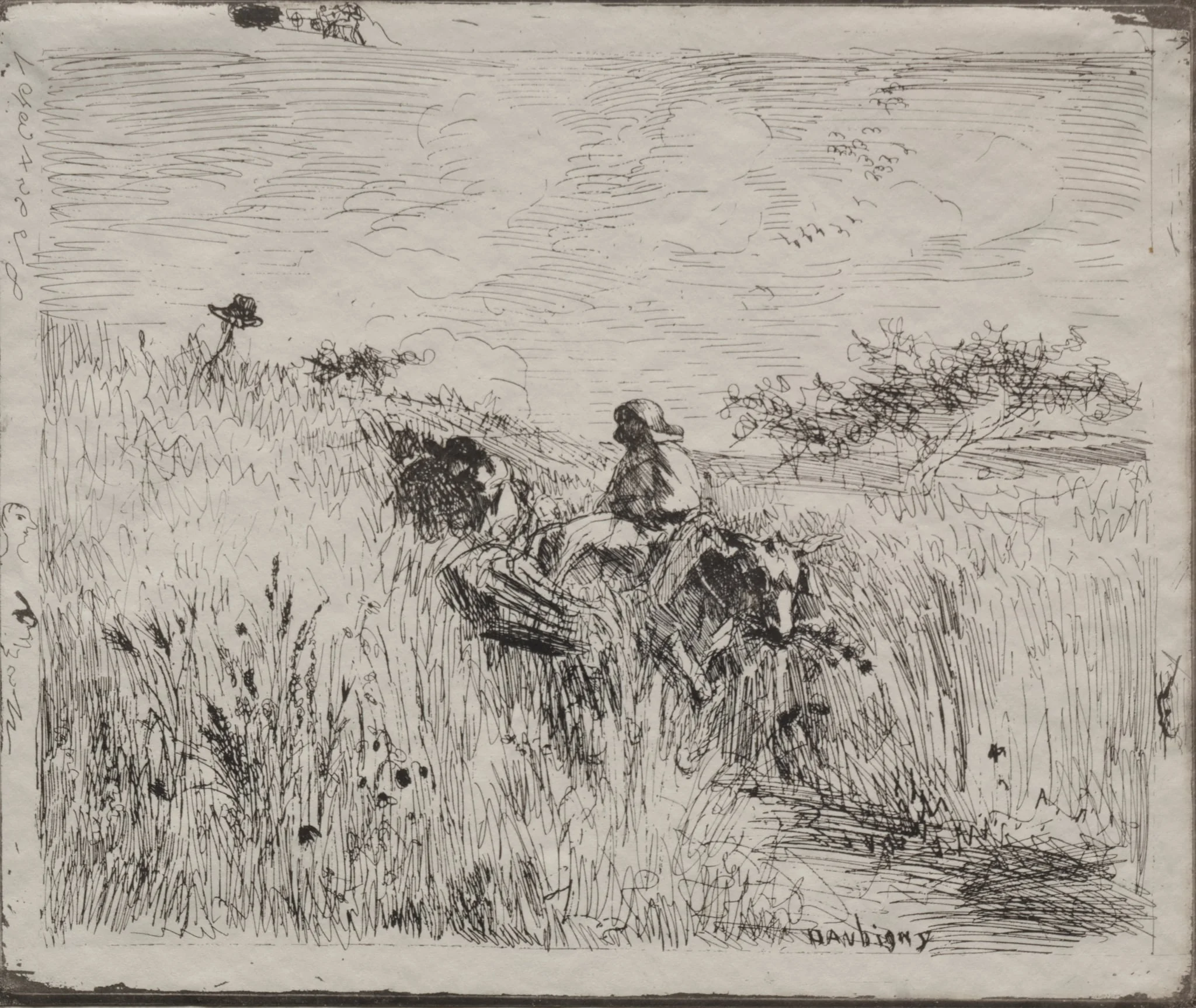 Path Through the Grain Field, detail