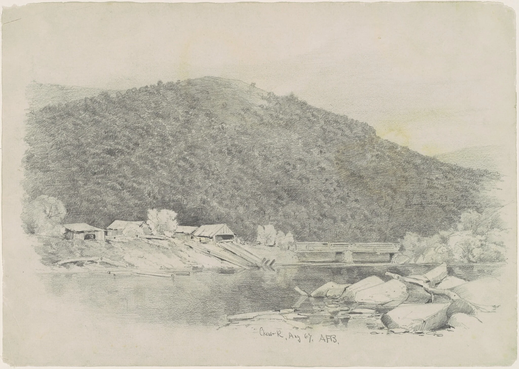 Cheat River, detail