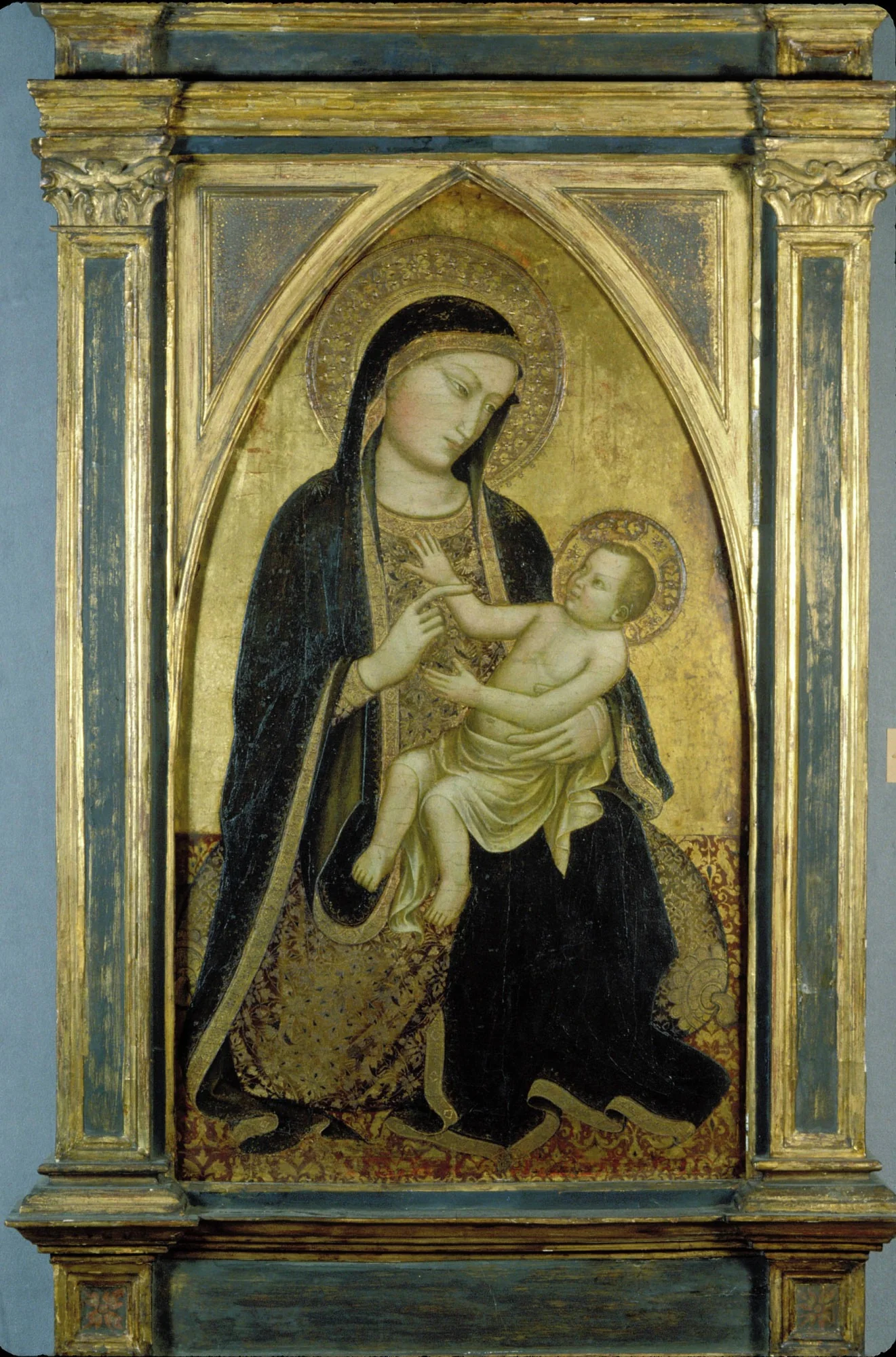 Madonna and Child, detail