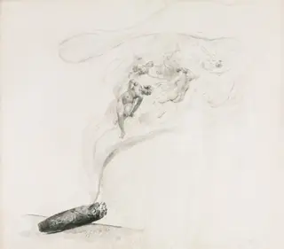 Dans la Fumé, by Jehan Georges Vibert, 1804