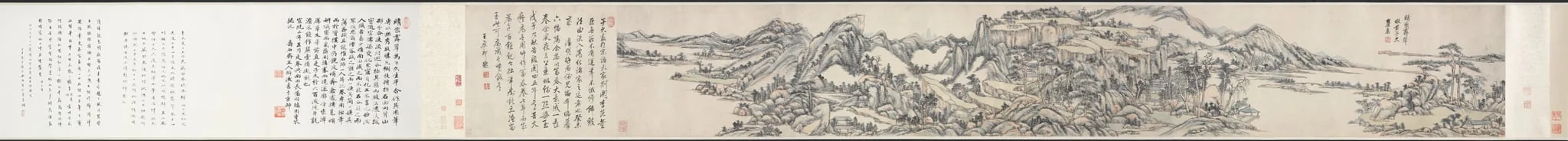 Green Peaks under Clear Sky: After Huang Gongwang, detail