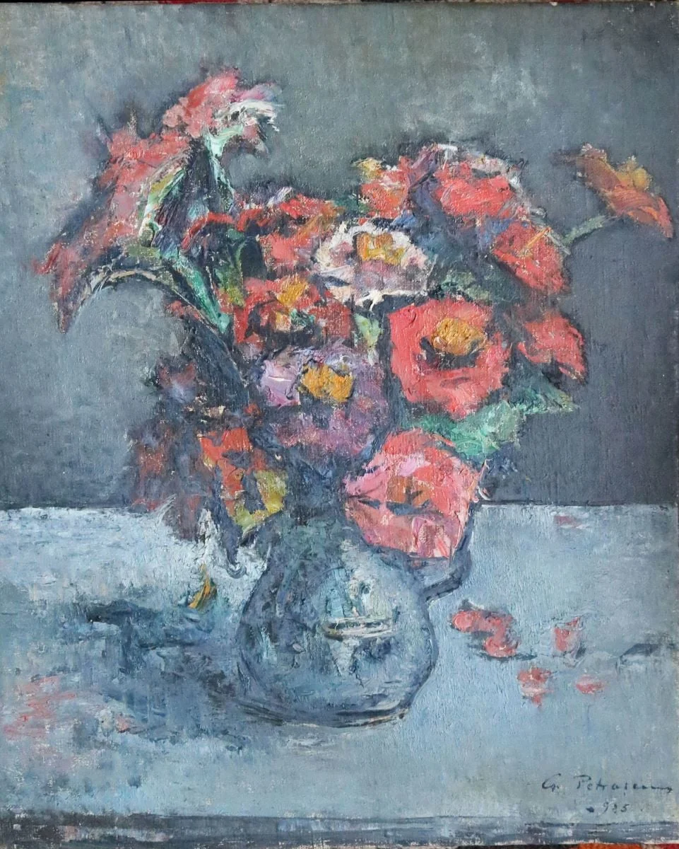 Vas cu flori (Cârciumărese), detail