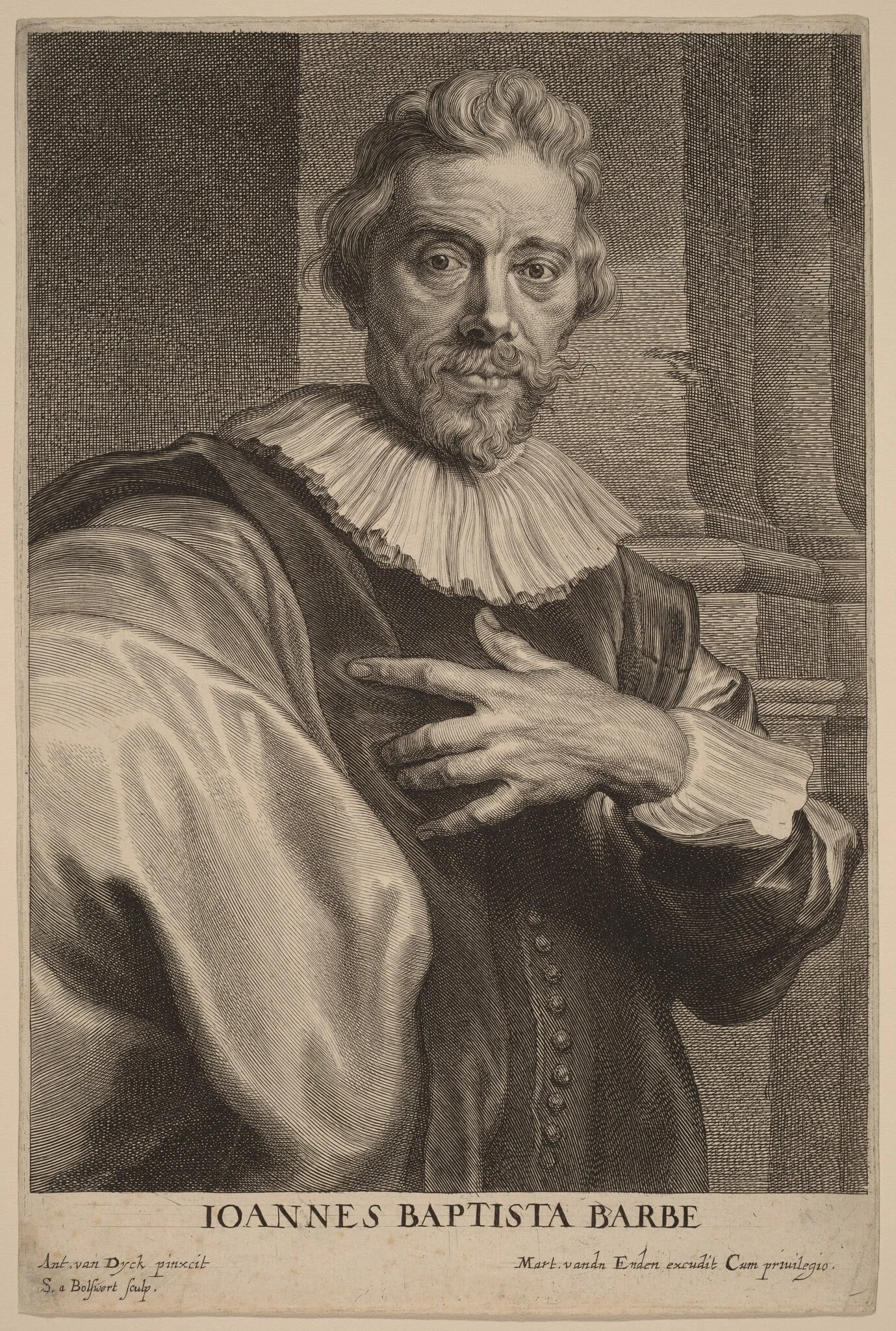 Jan Baptista Barbe, detail