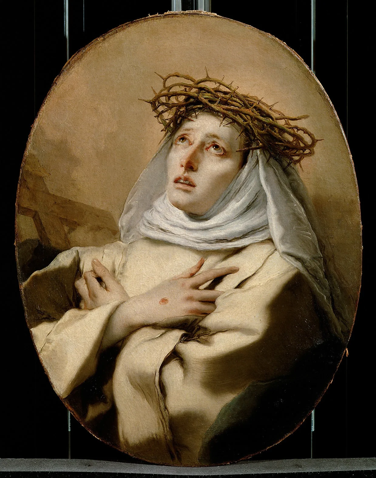 St Catherine of Siena, detail