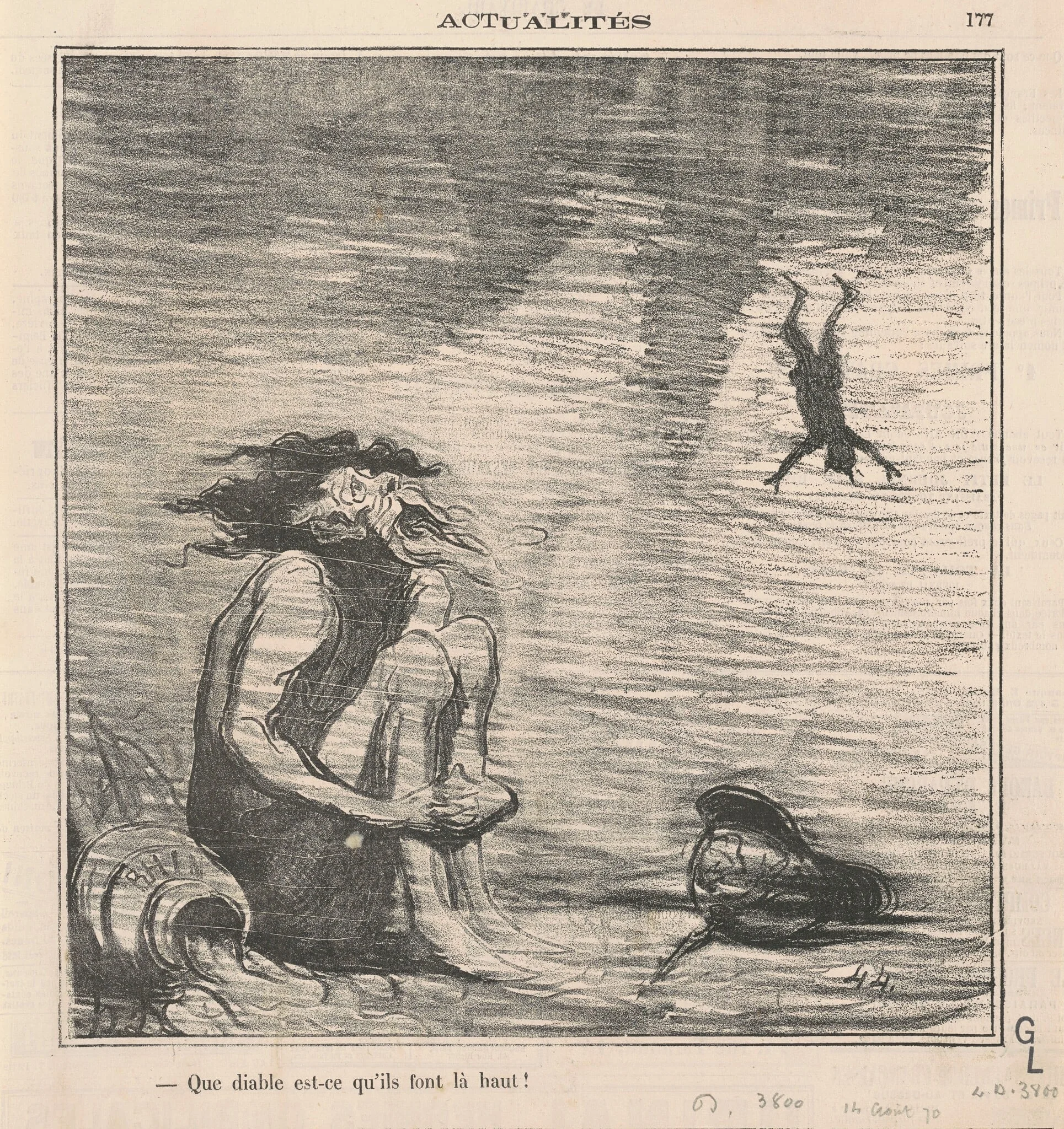Que diable est-ce qu'ils font la-haut!, detail