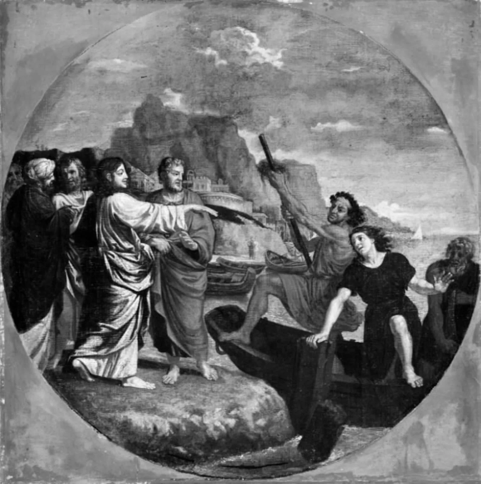 The Calling of St Peter, detail