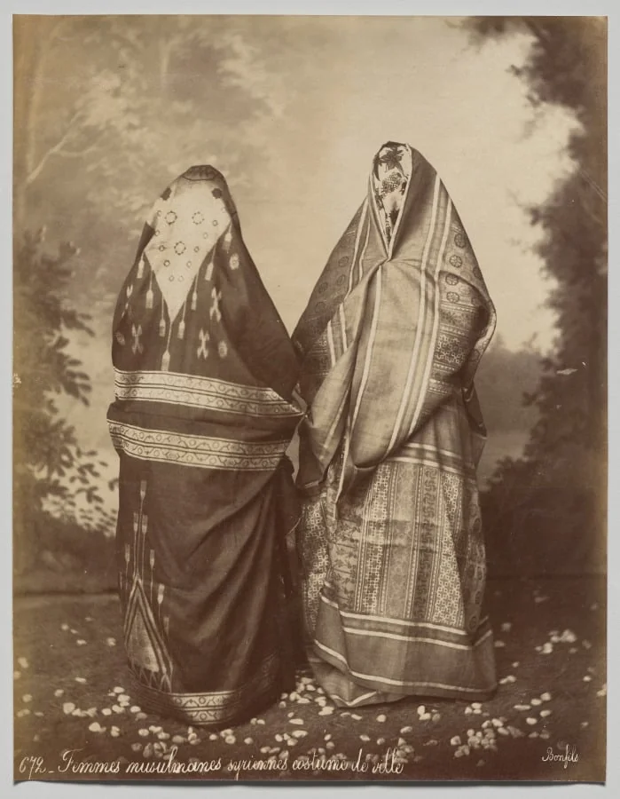 Femmes musulmanes Syriennes à Beyrouth, Costume de Ville, detail