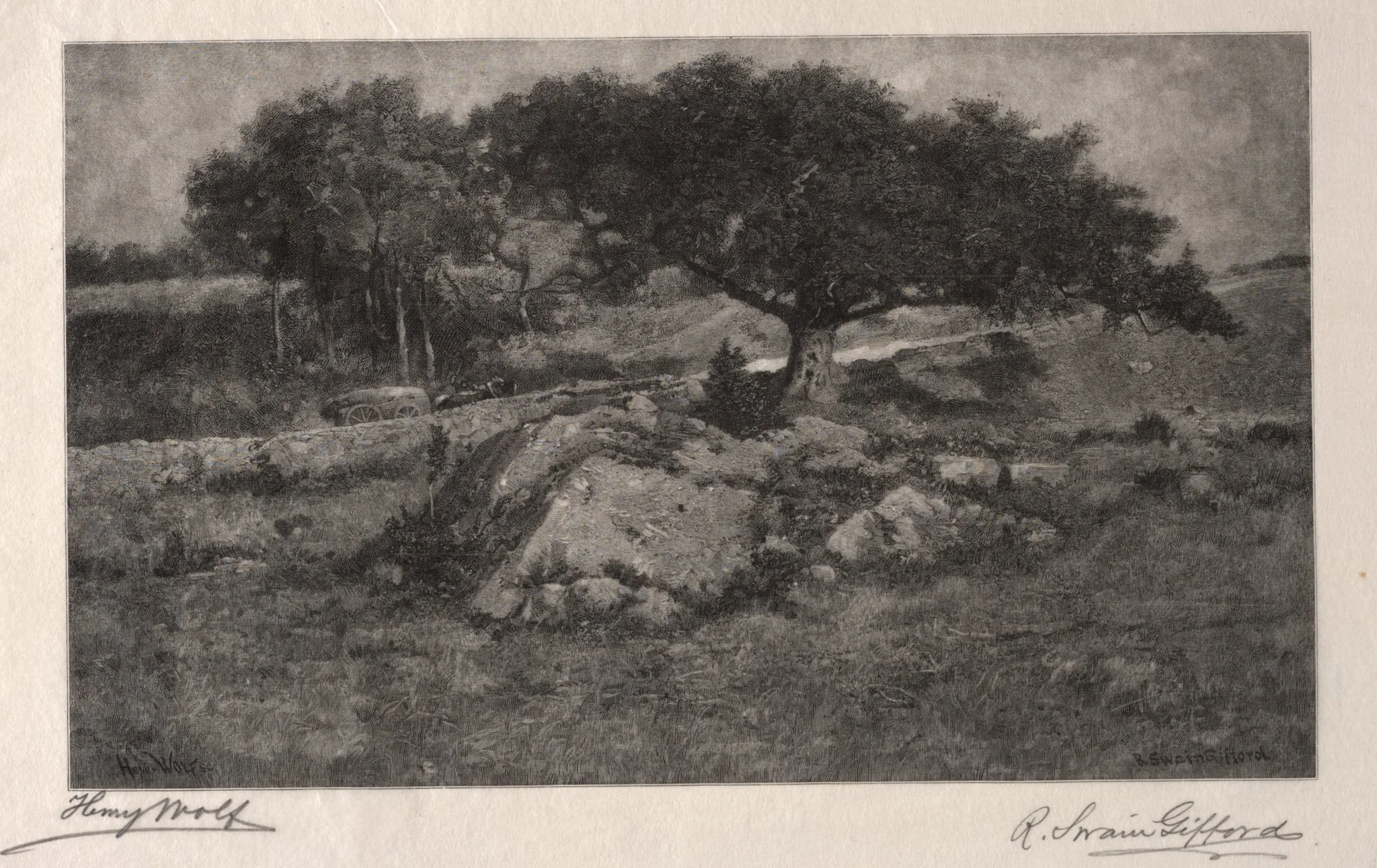 The Roadside, detail