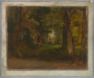 Forest, by Józef Szermentowski, unspecified, 1864