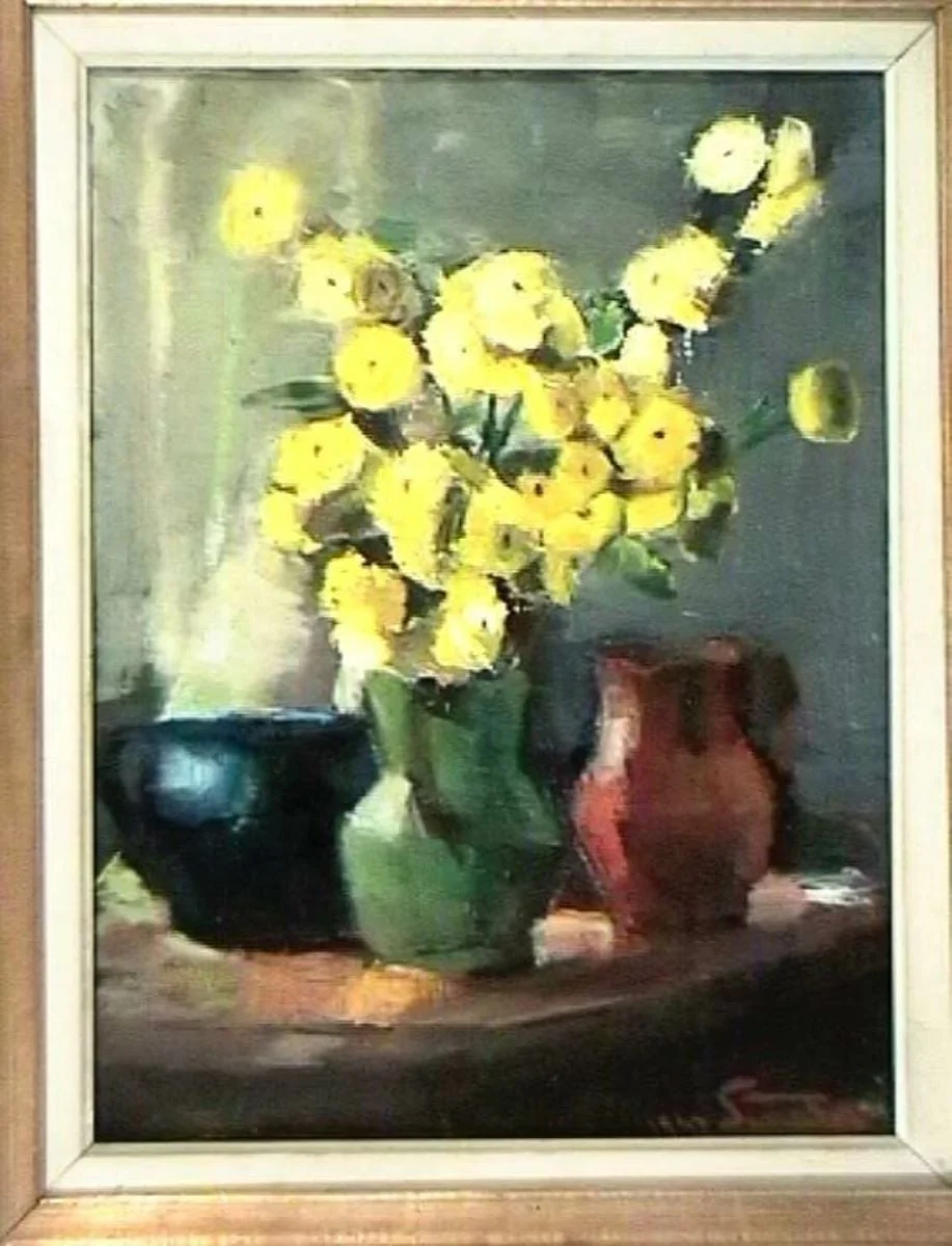 Flori galbene, detail