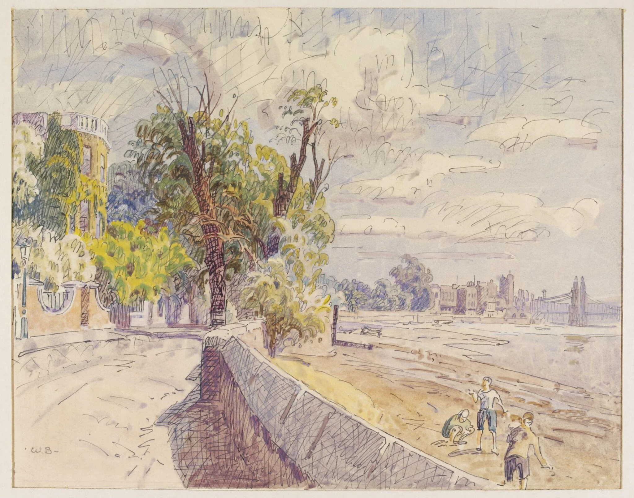 Chiswick Mall, detail