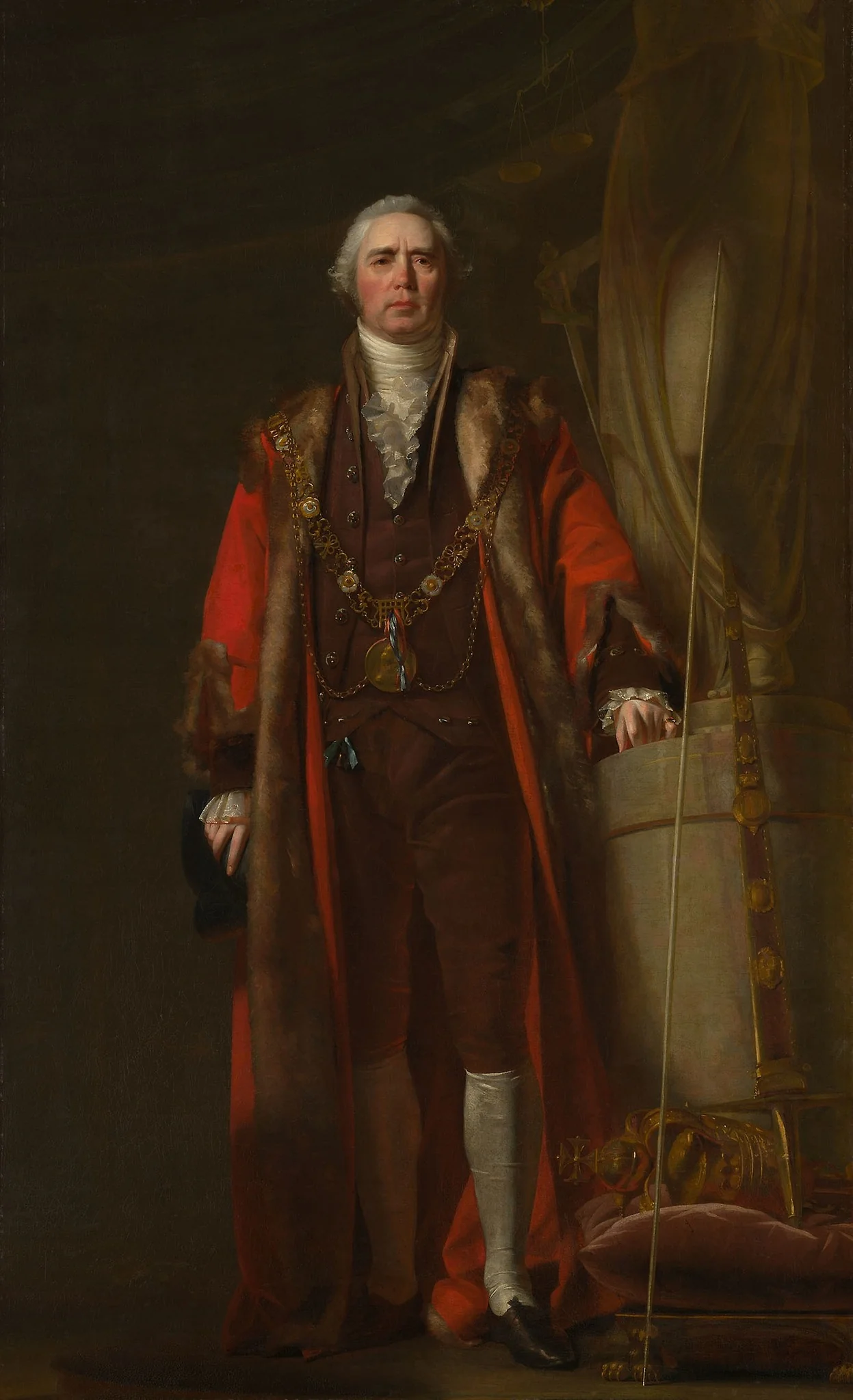 Charles Thorp as Lord Mayor of Dublin, detail