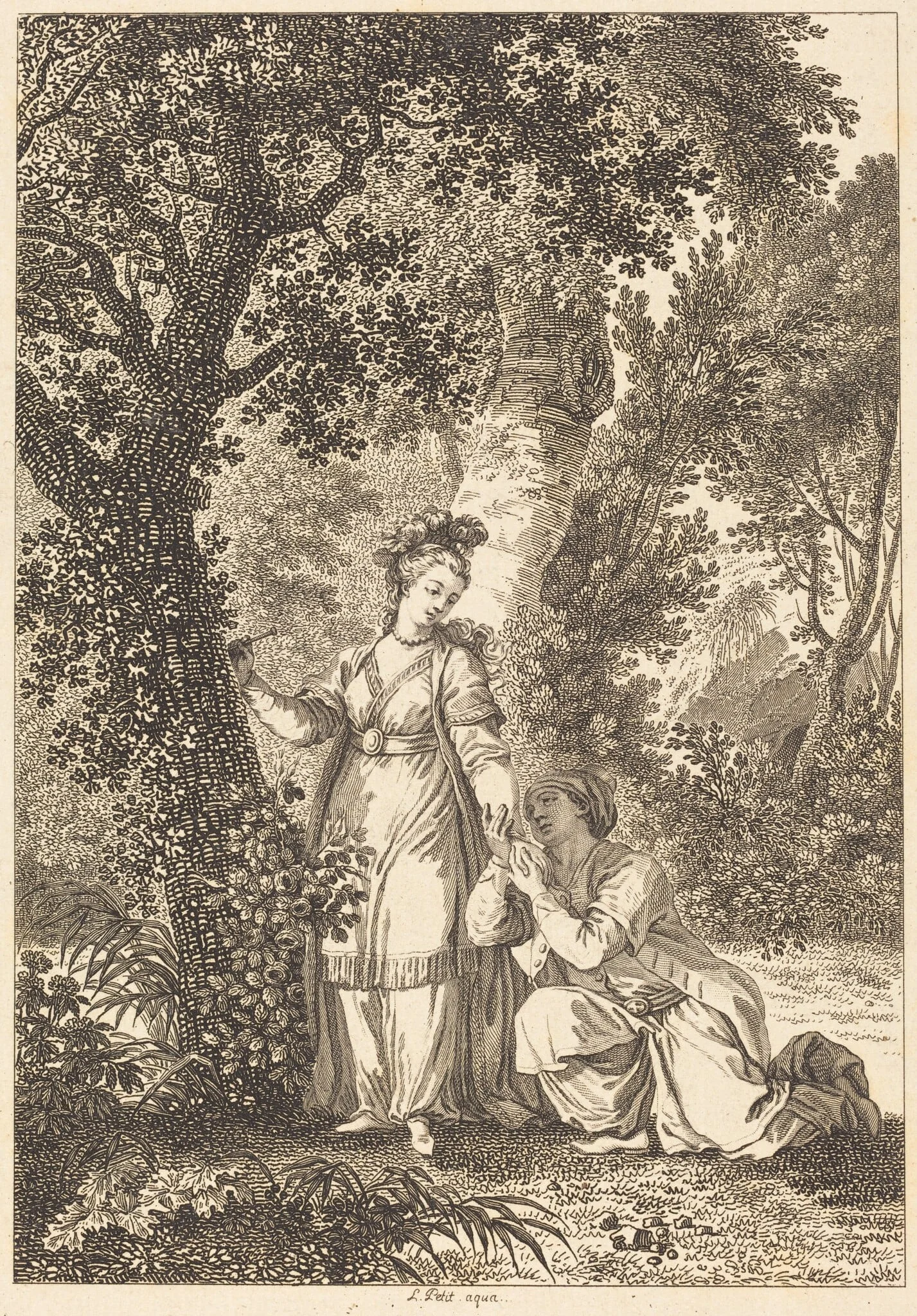 La fiancee du roi de Garbe: L'arbre, detail