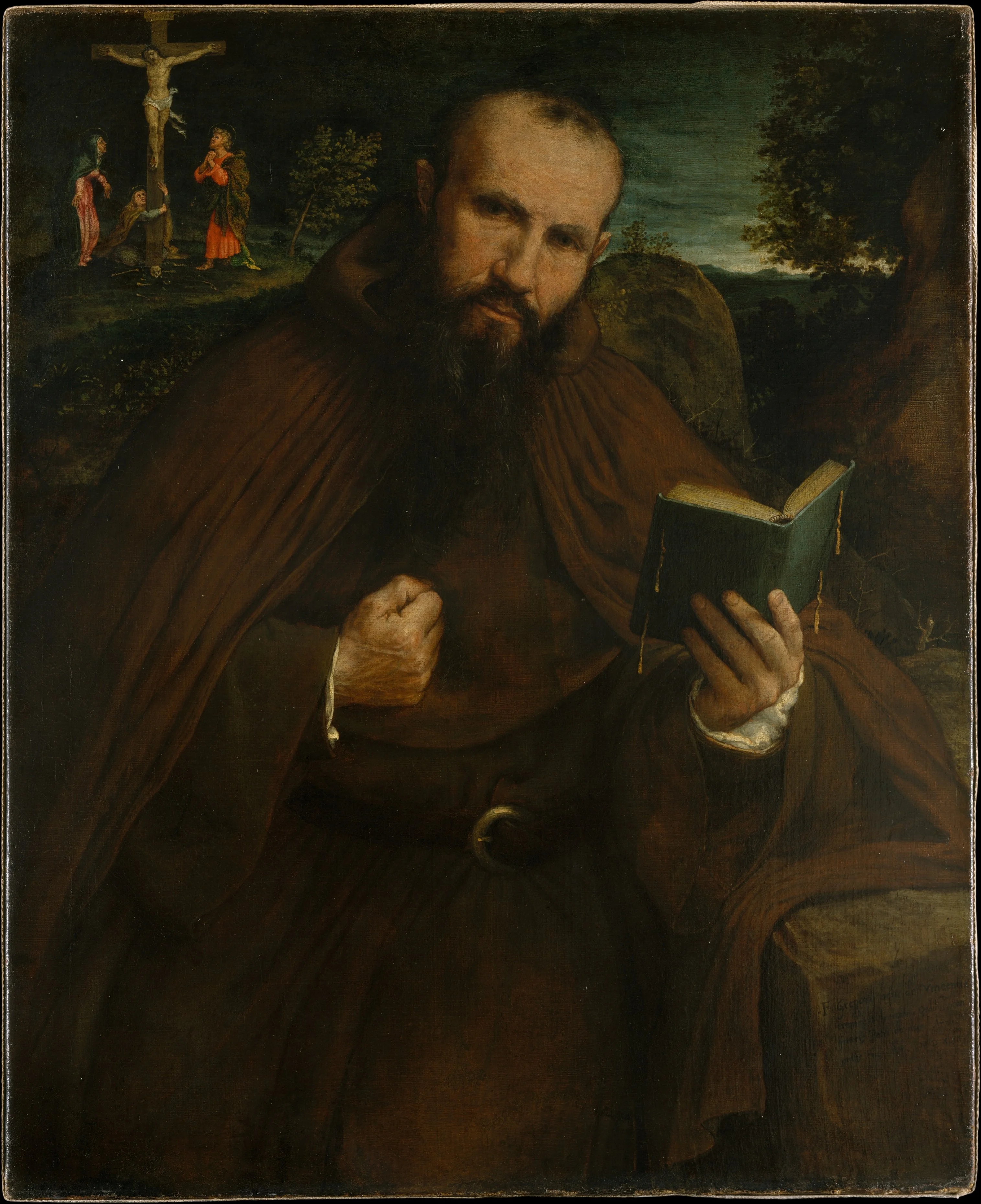 Brother Gregorio Belo of Vicenza, detail