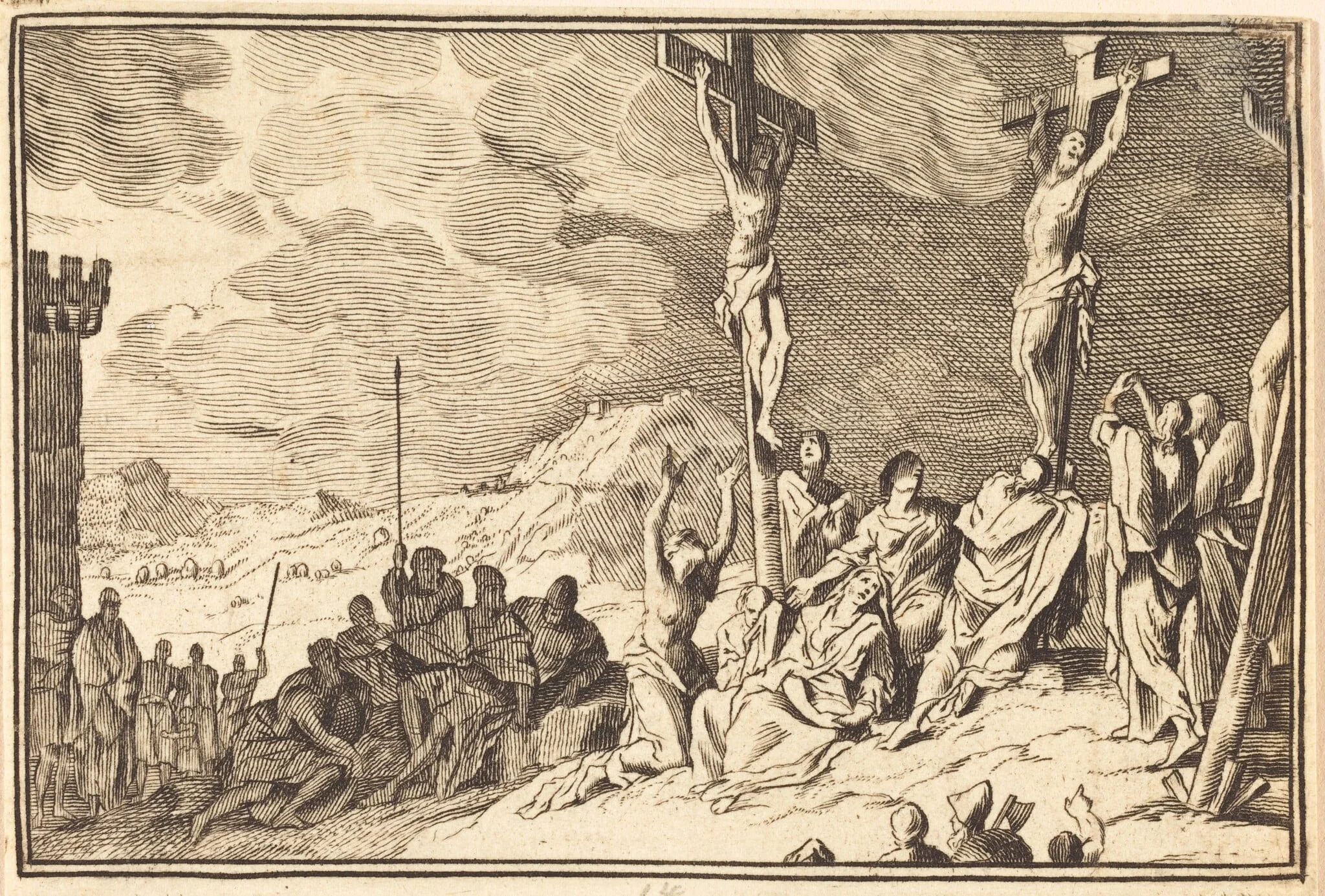 Christ Dying on the Cross, detail