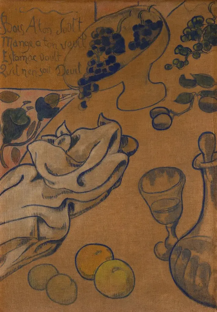 Bois A ton Soûlt,..., by Émile Bernard, oil, 1896