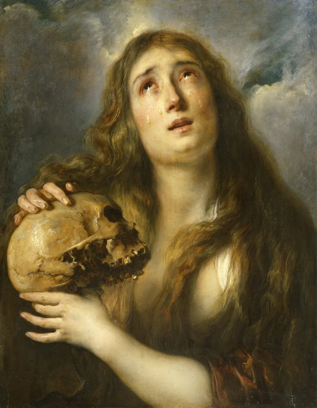 Mary Magdalene, by Jan Boeckhorst, oil, 1650