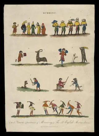H Beard Print Collection, by J. Pass, 1818