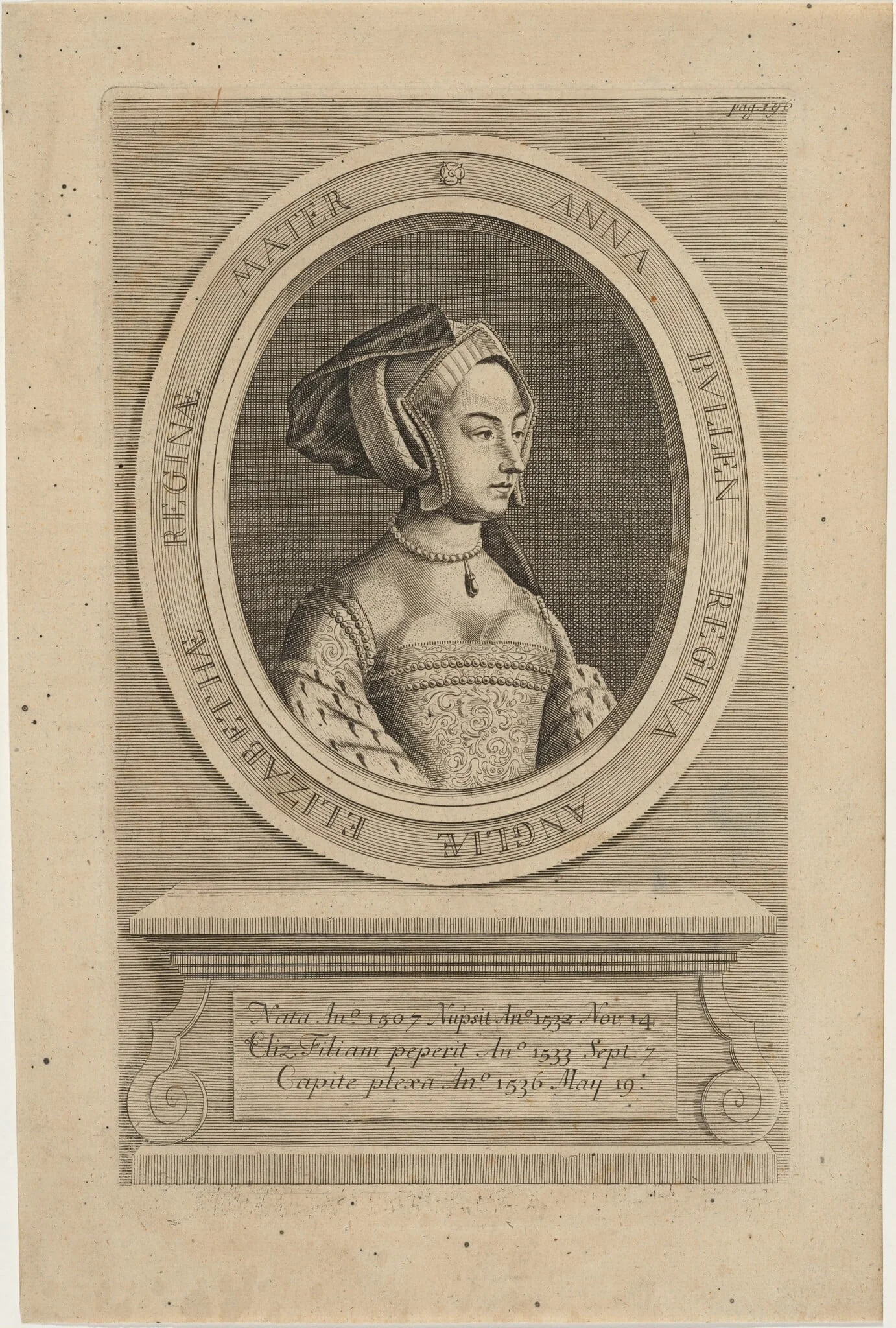 Anne Boleyn, detail