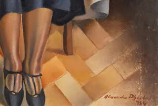 PORTRET DE FEMEIE, by Alexandru Phoebus, 1934