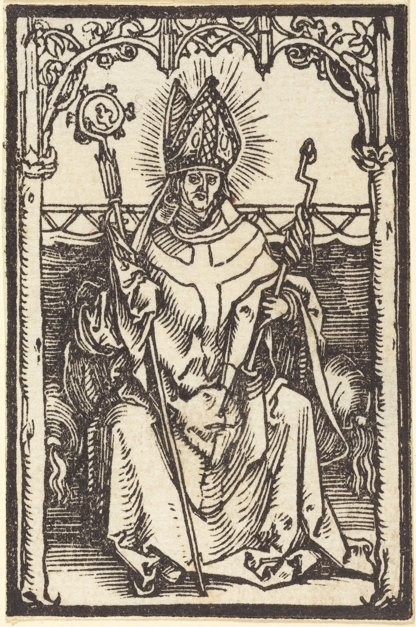 Saint Erasmus, detail