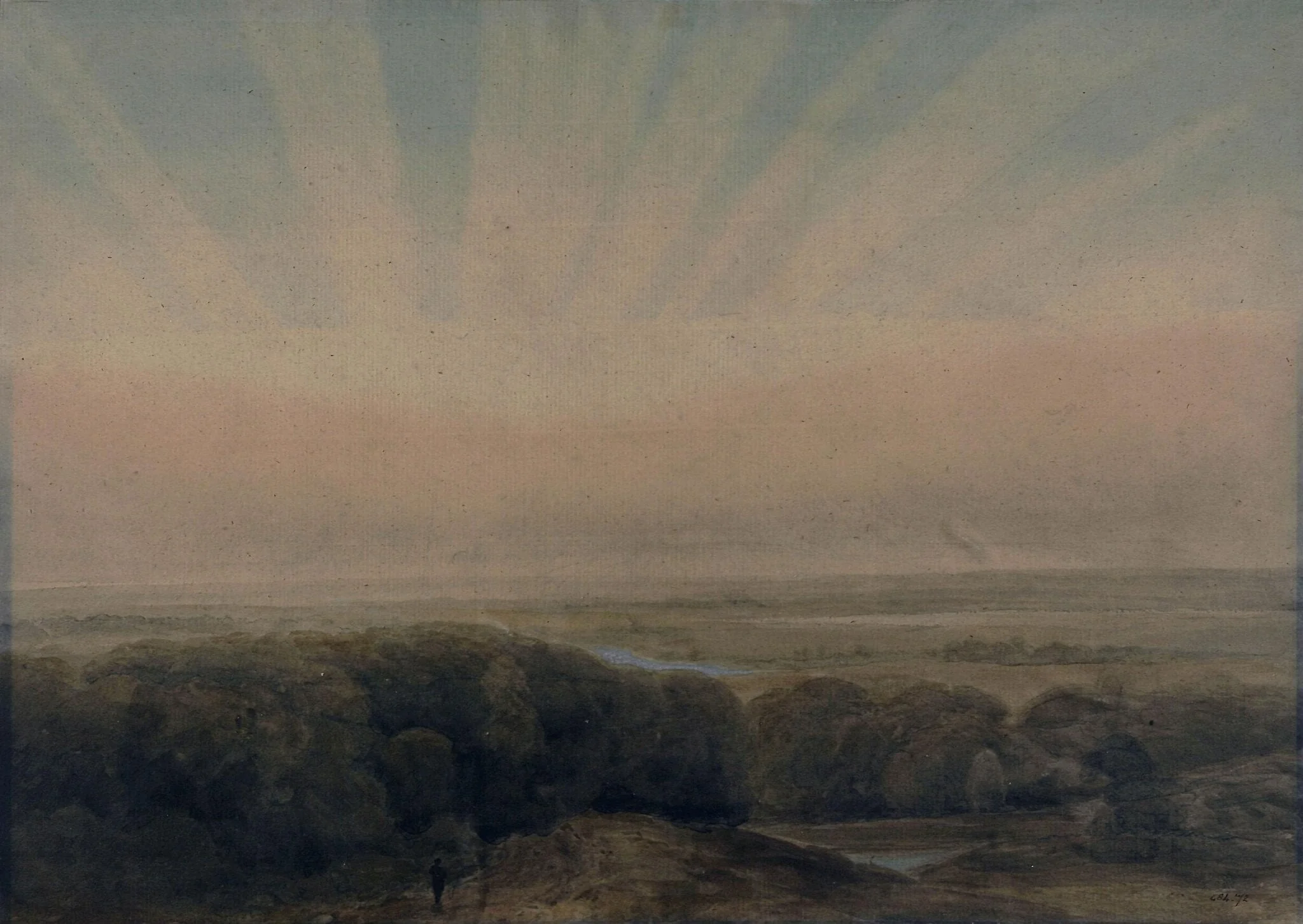 After Sunset : North Wales, detail