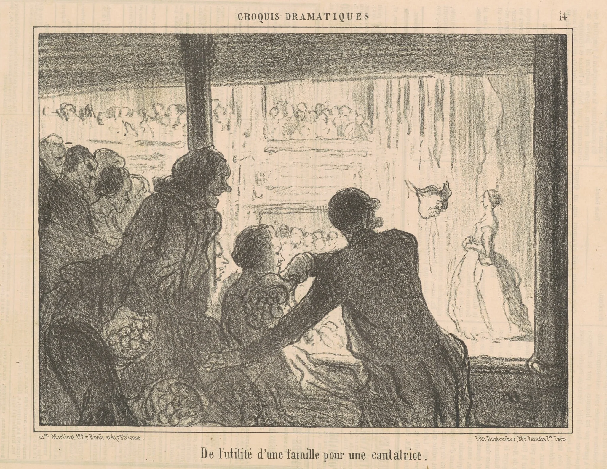 De l'utilité d'une famille pour une cantatrice, detail