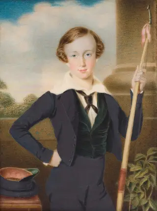 Franz Joseph I, Emperor of Austria, by Moritz Michael Daffinger, gouache, 1840