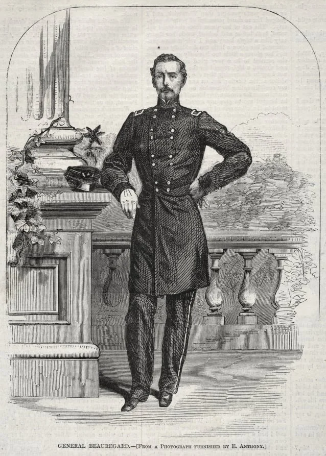 General Beauregard, detail