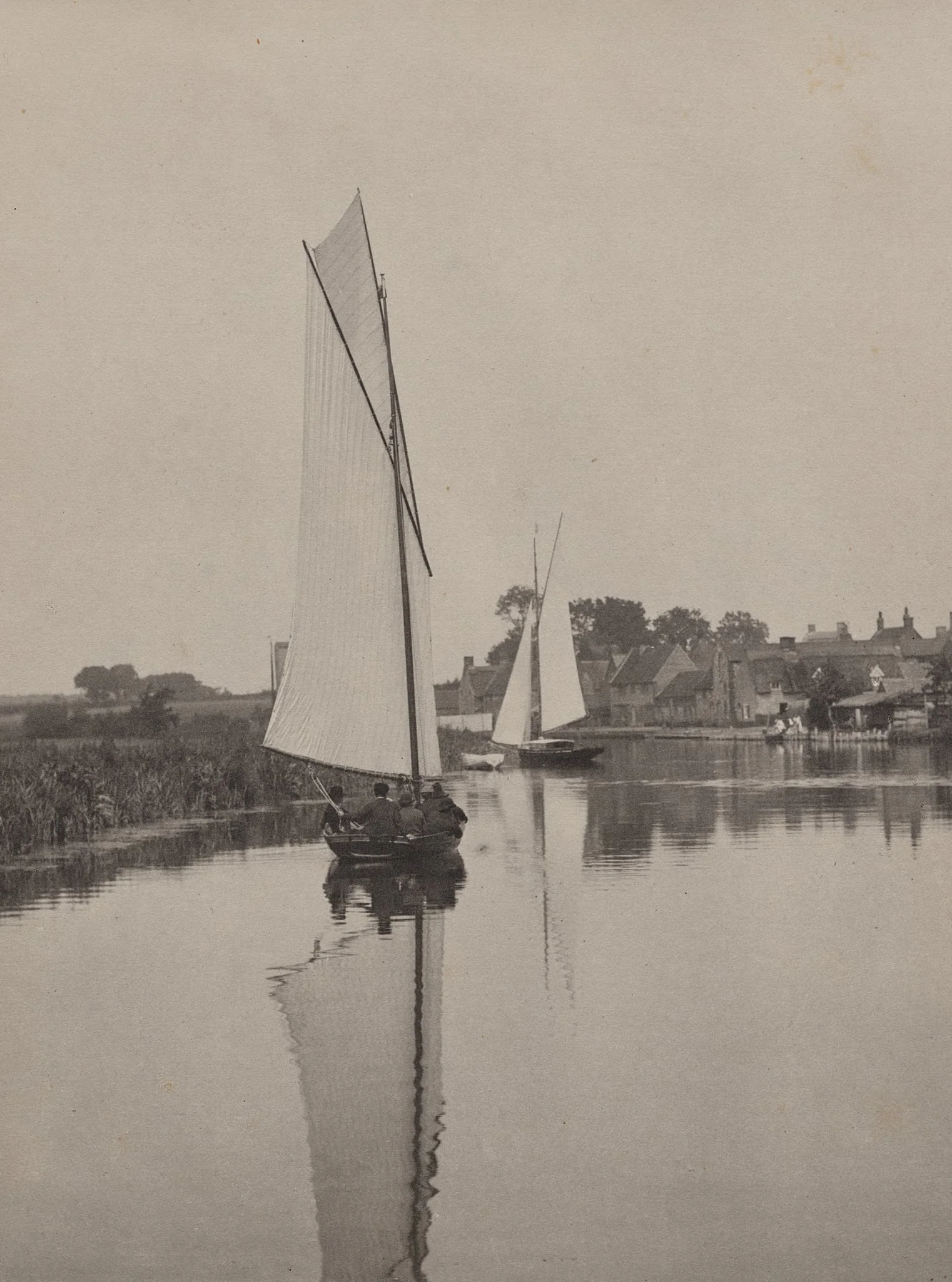 The Village of Horning, detail