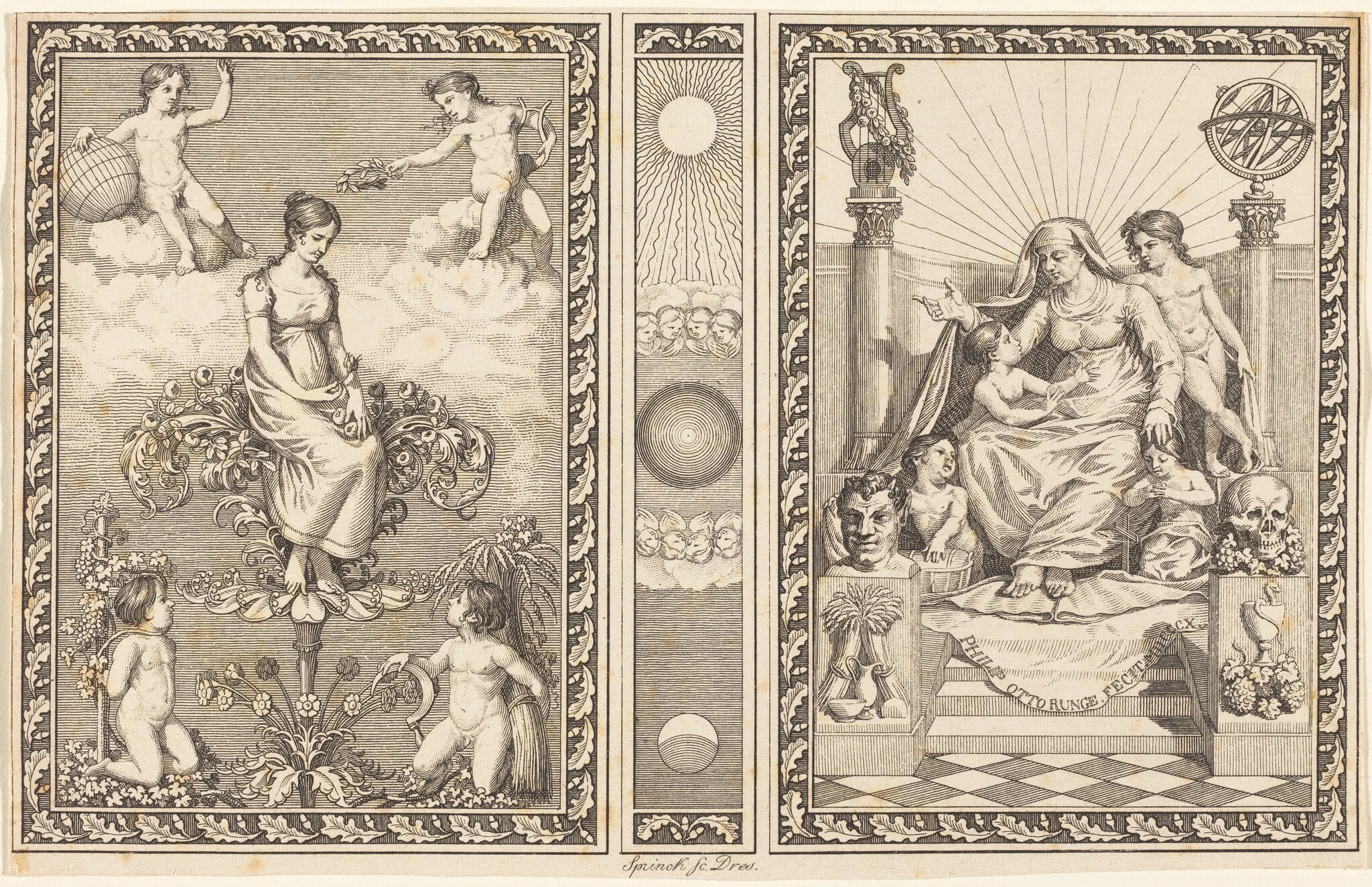 Allegory of Spring (Allegorie des Frühlings), detail