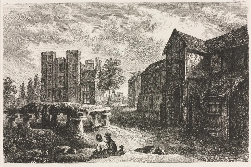 Kenilworth, by George Cuitt the Younger, 1827