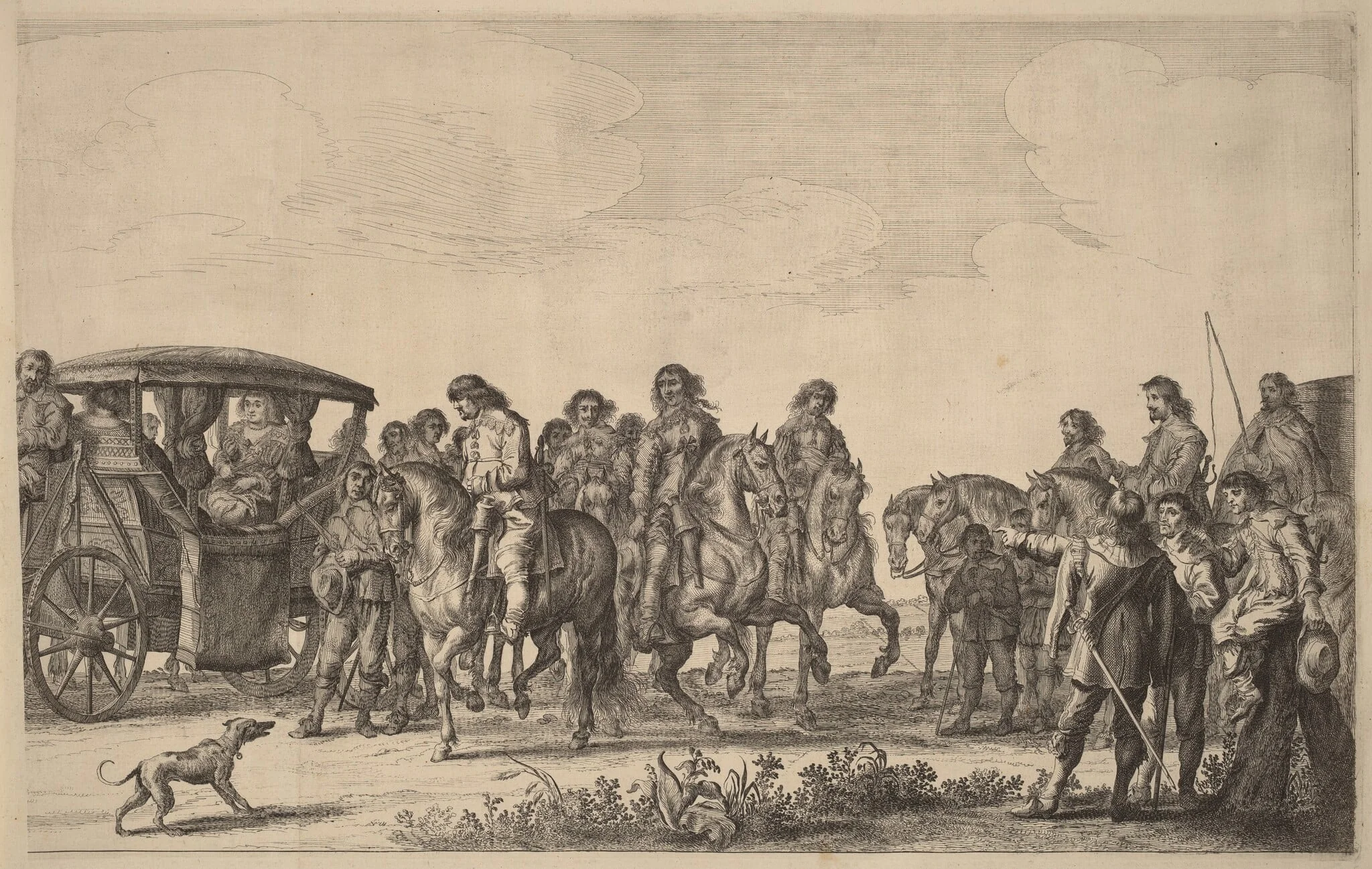 Entry of Marie de Medici into Amsterdam [plate 6 of 6], detail