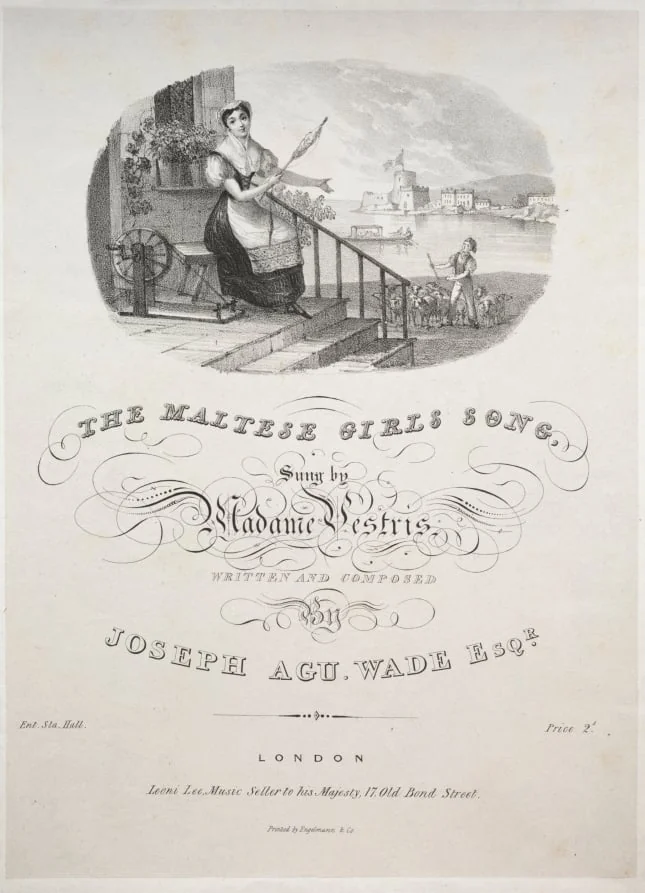 The Maltese Girls Song, detail
